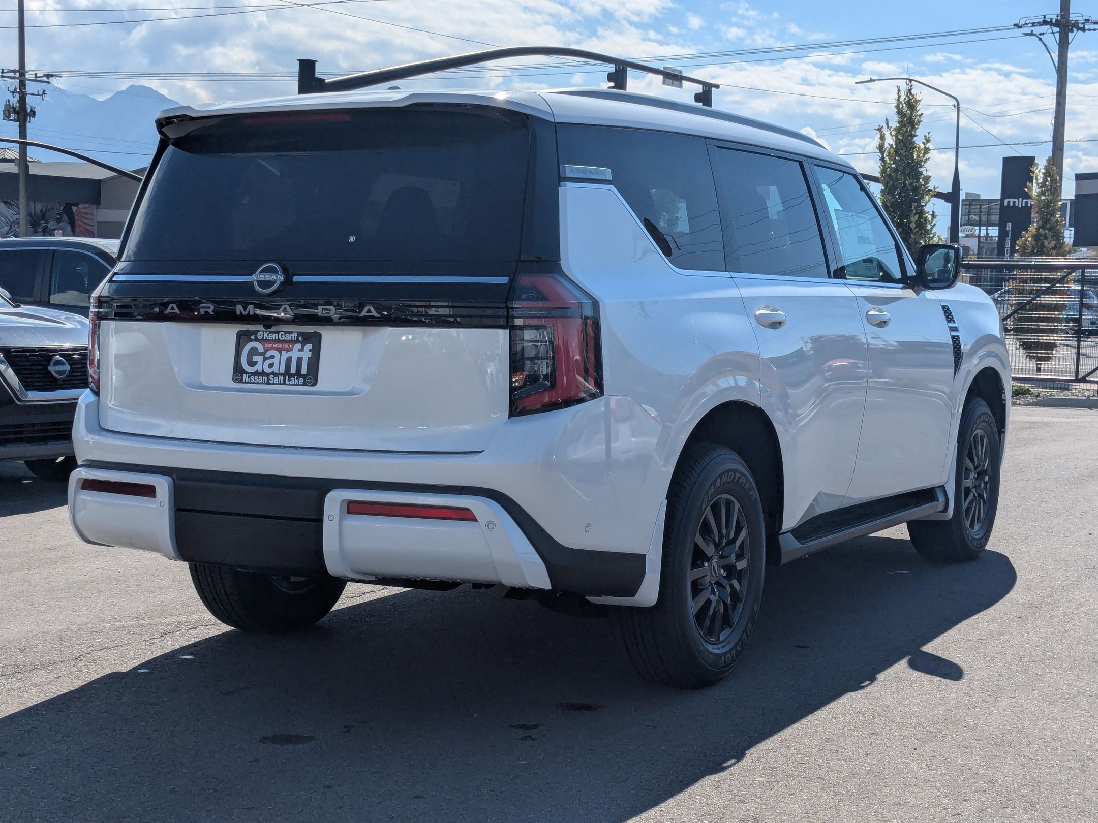 New 2026 Aspen White Tricoat Nissan SV image 3