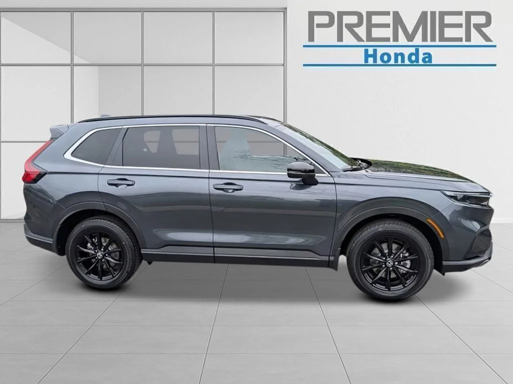 New 2026 Meteorite Gray Metallic Honda AWD Sport Hybrid image 6