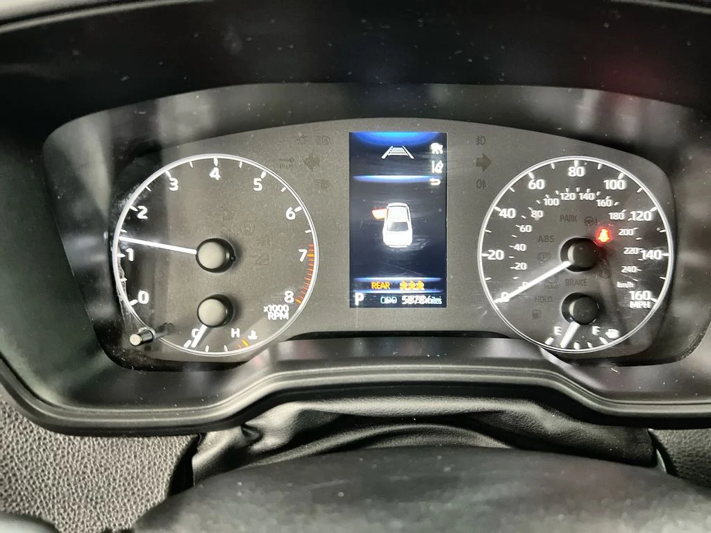 Used 2024 Blue Toyota LE image 10