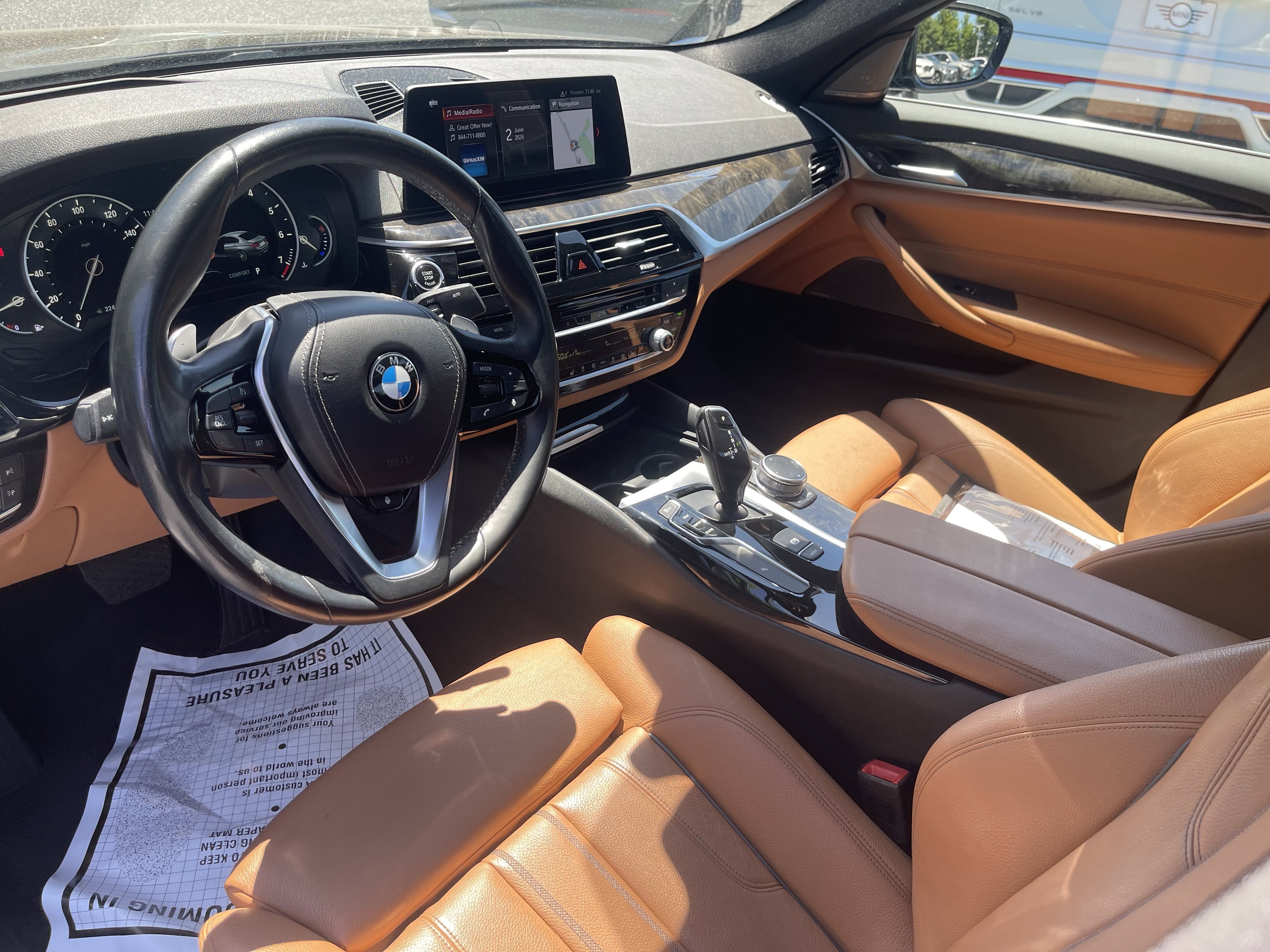 Used 2017 Dark Graphite Metallic BMW 530i xDrive image 13