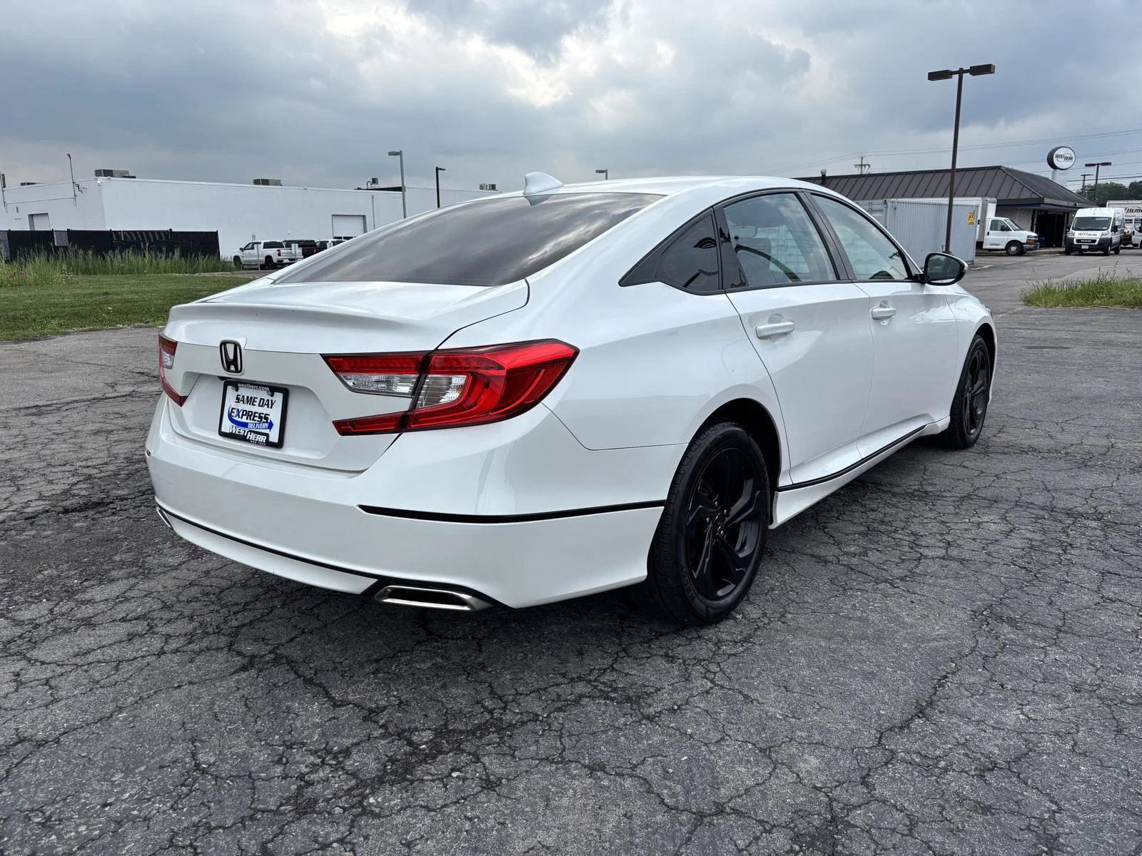 Used 2020 Platinum White Pearl Honda EX-L image 7