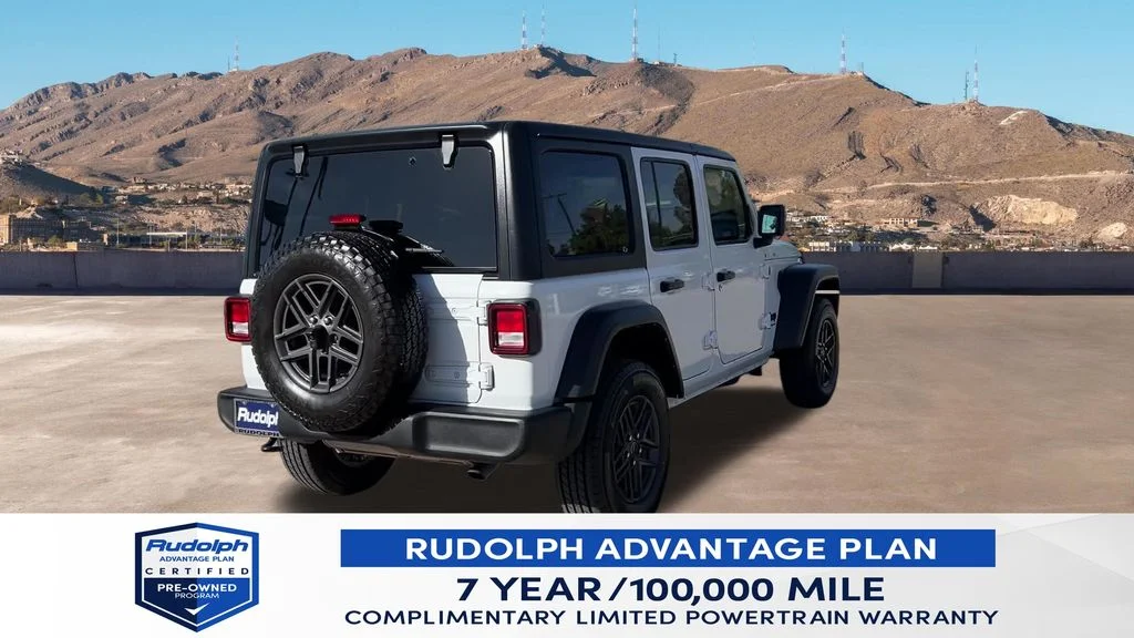 Used 2024 White Jeep Sport S image 6