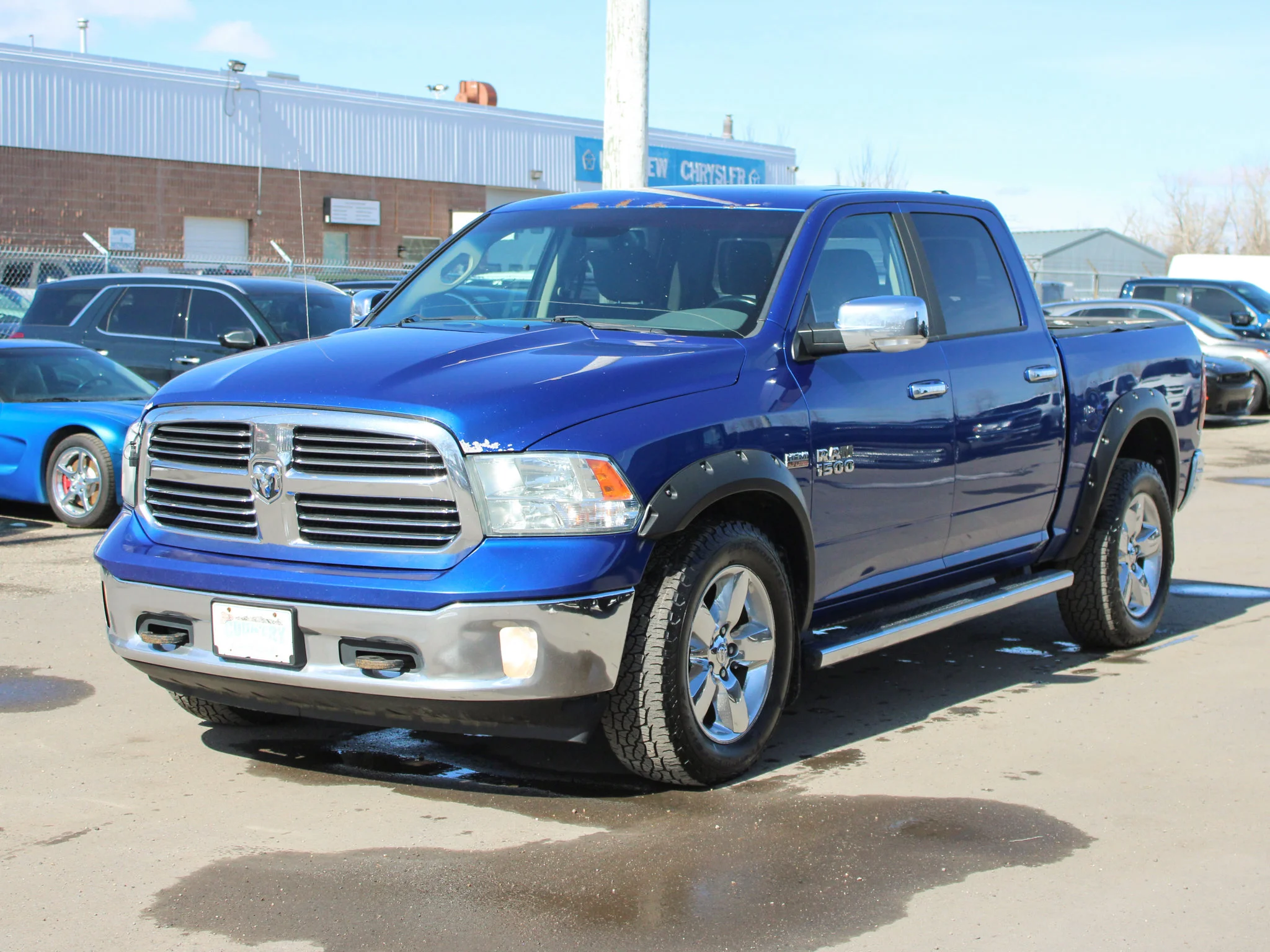 Used 2014 Light blue RAM Big Horn * Mechanic Special | HEMI V8 | Heated Seats | Bedliner | Backup Camera image 7