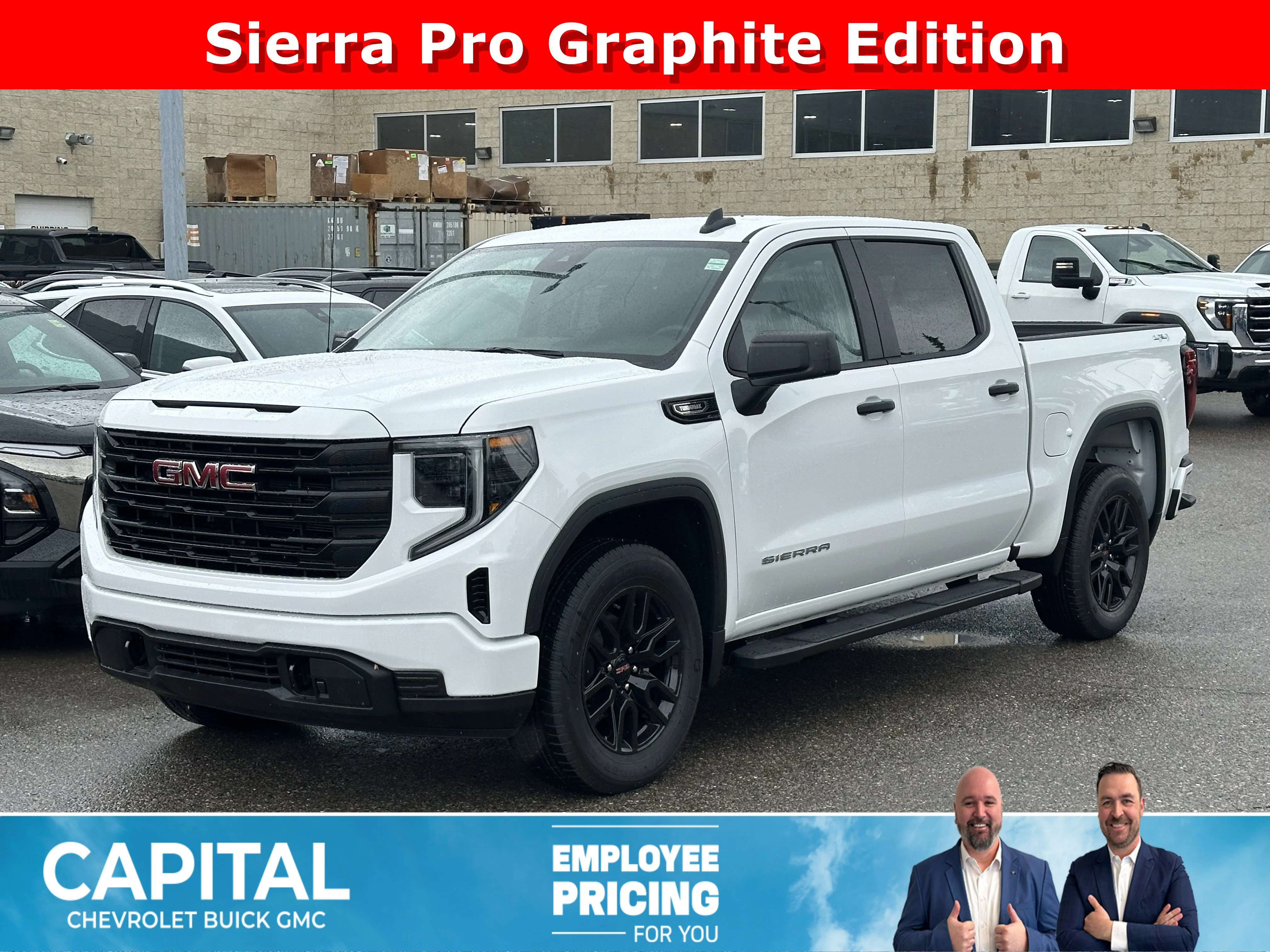 New 2026 Summit White GMC Pro image 1