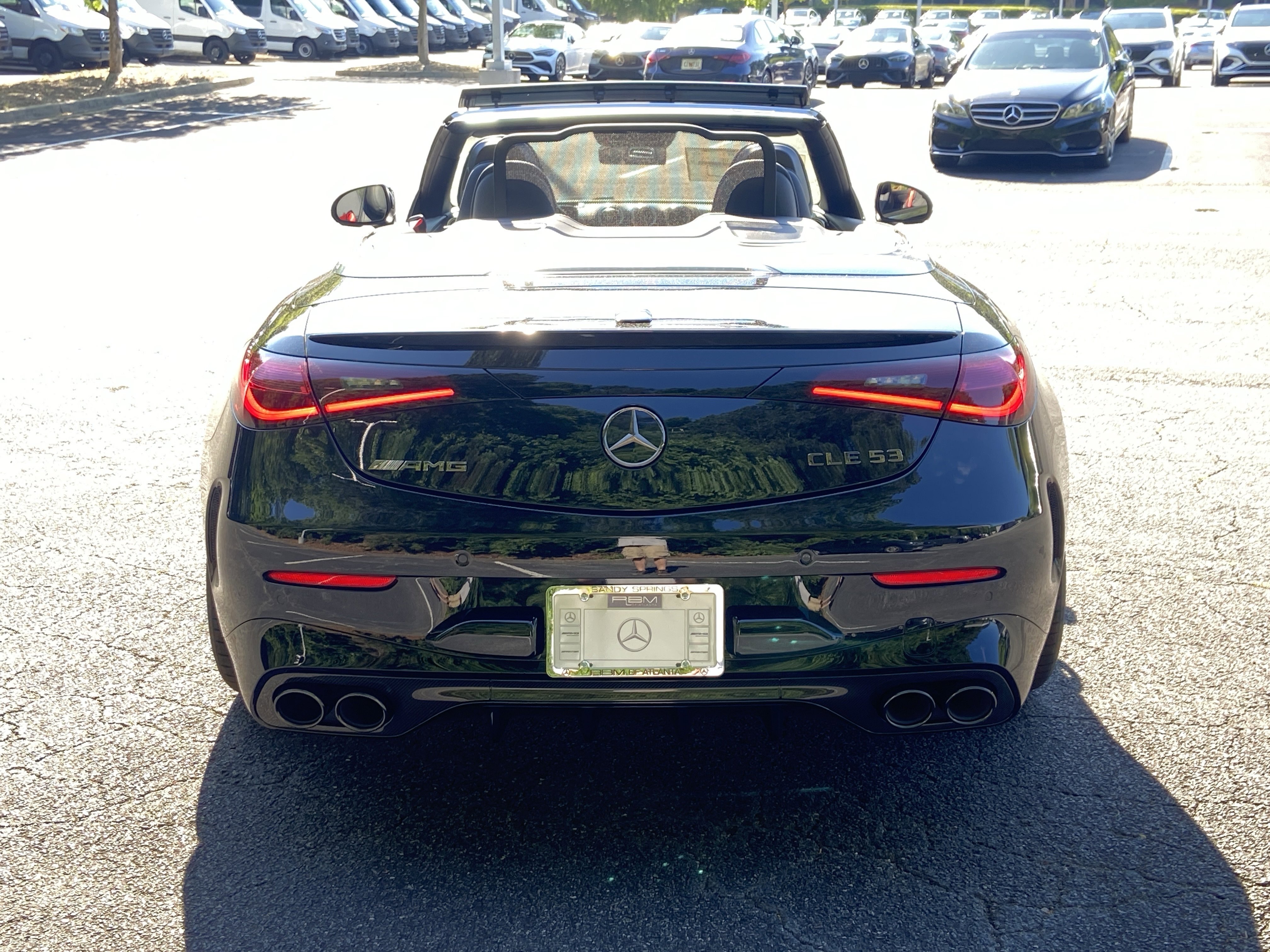 New 2026 Obsidian Black Metallic Mercedes-Benz AMG® CLE 53 4MATIC®+ Cabriolet image 13