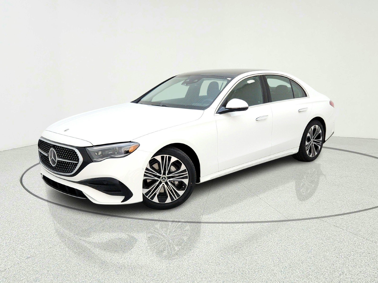 New 2026 Polar White Mercedes-Benz E 350 RWD Sedan image 1