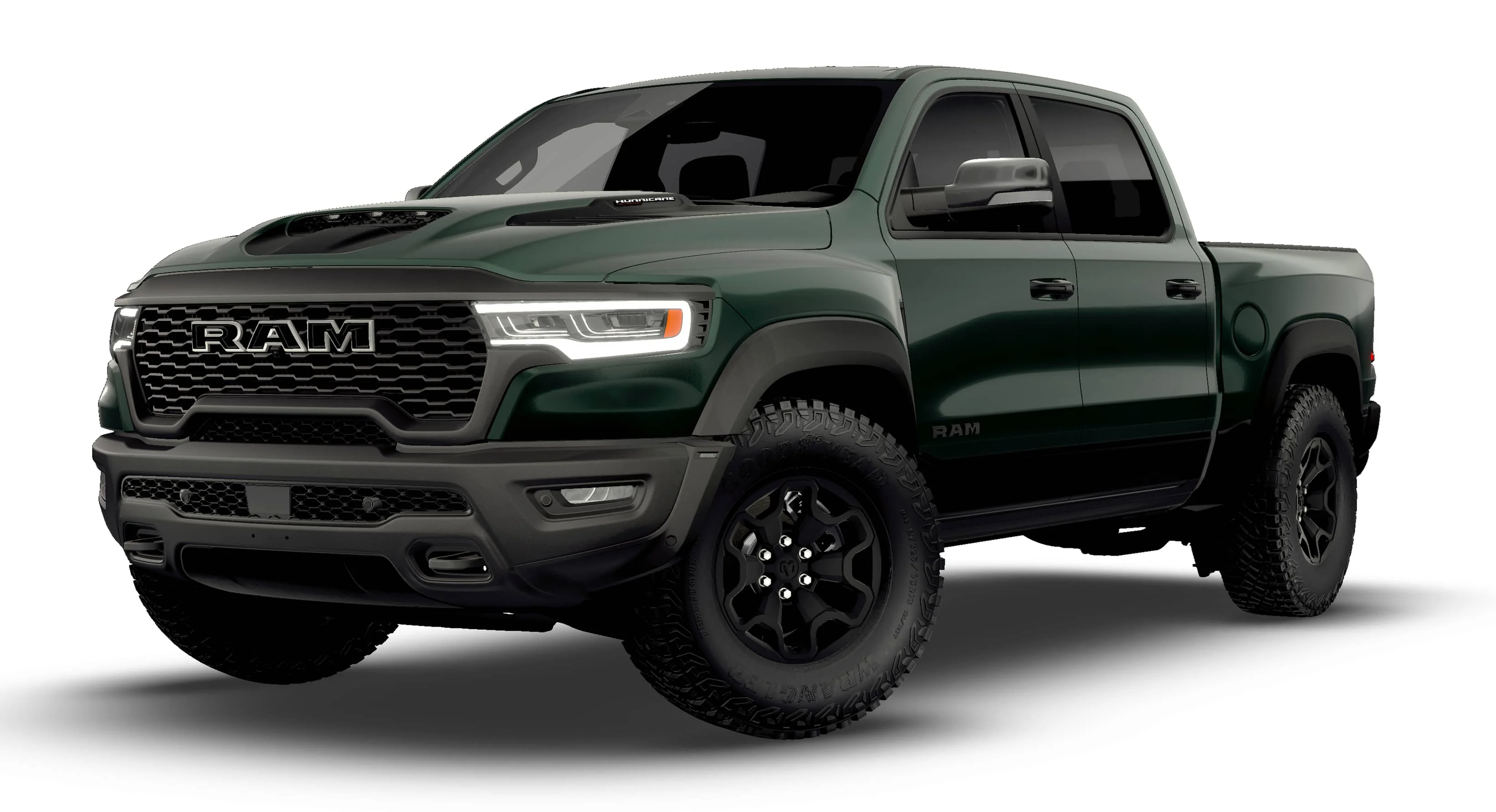 New 2026 Serrano-Green Metallic Exterior Paint RAM RHO image 13