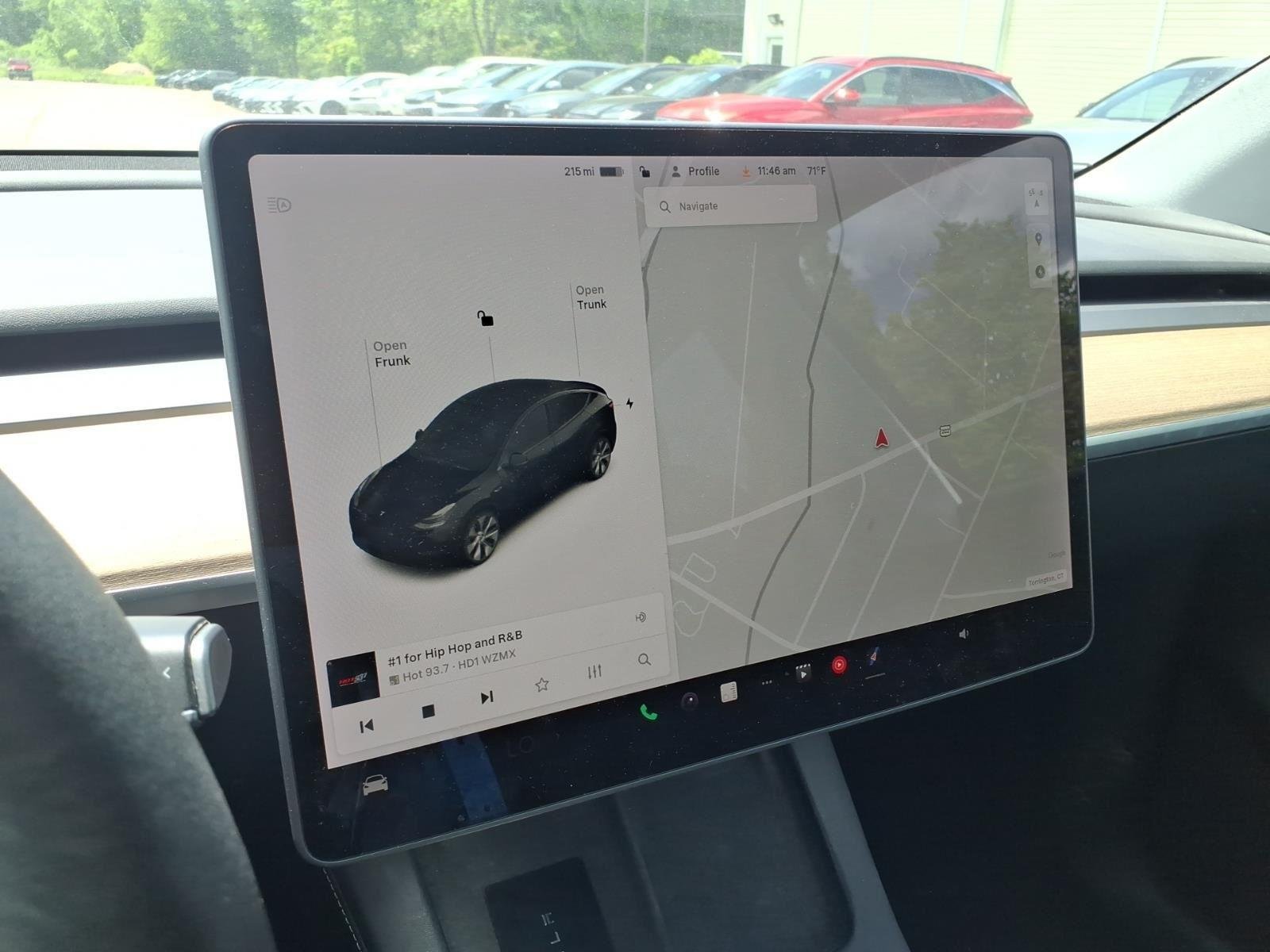 Used 2021 Solid Black Tesla Long Range image 25