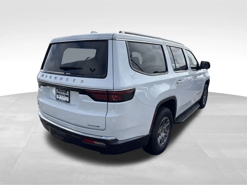 Used 2022 Bright White Clearcoat Jeep Series I image 6