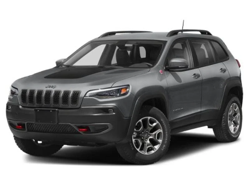 Used 2020 Diamond Black Crystal Pearlcoat Jeep Trailhawk image 1