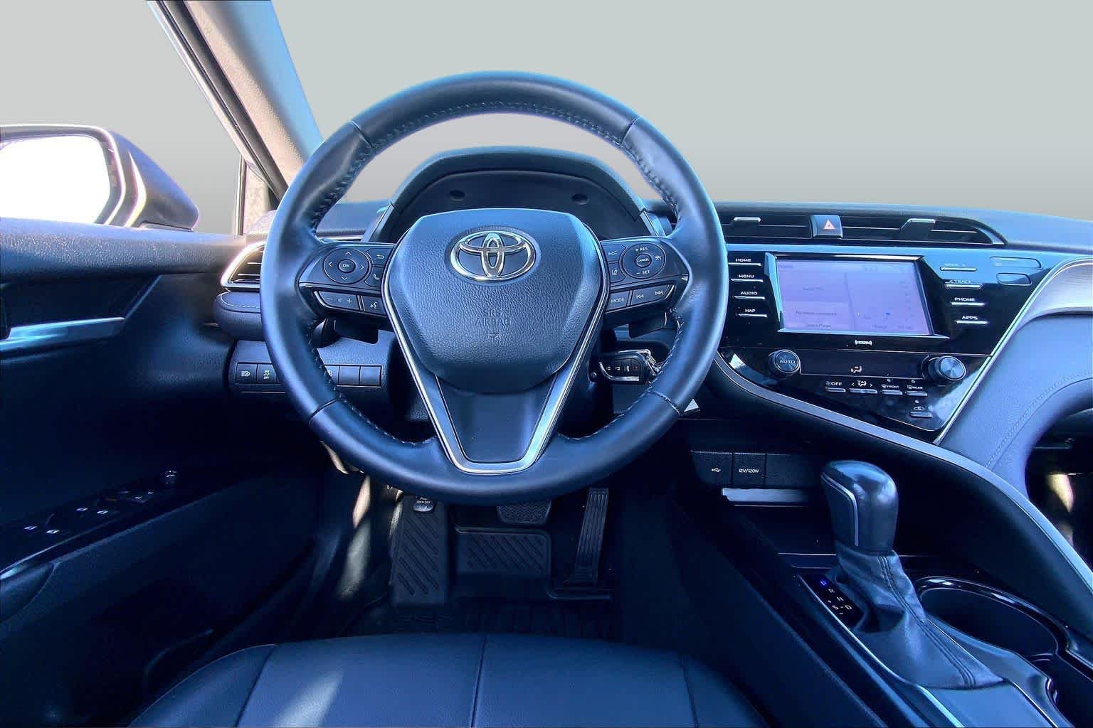 Used 2020 Celestial Silver Metallic Toyota SE image 6