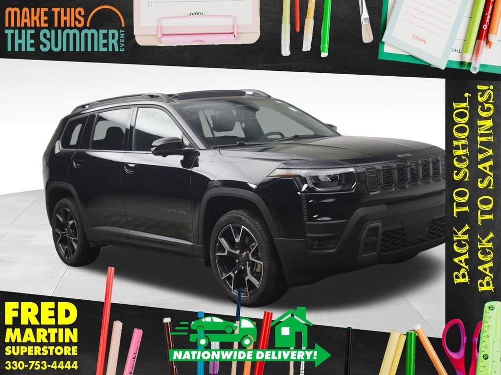 New 2026 Diamond Black Crystal Pearl-Coat Exterior Paint Jeep Overland image 1