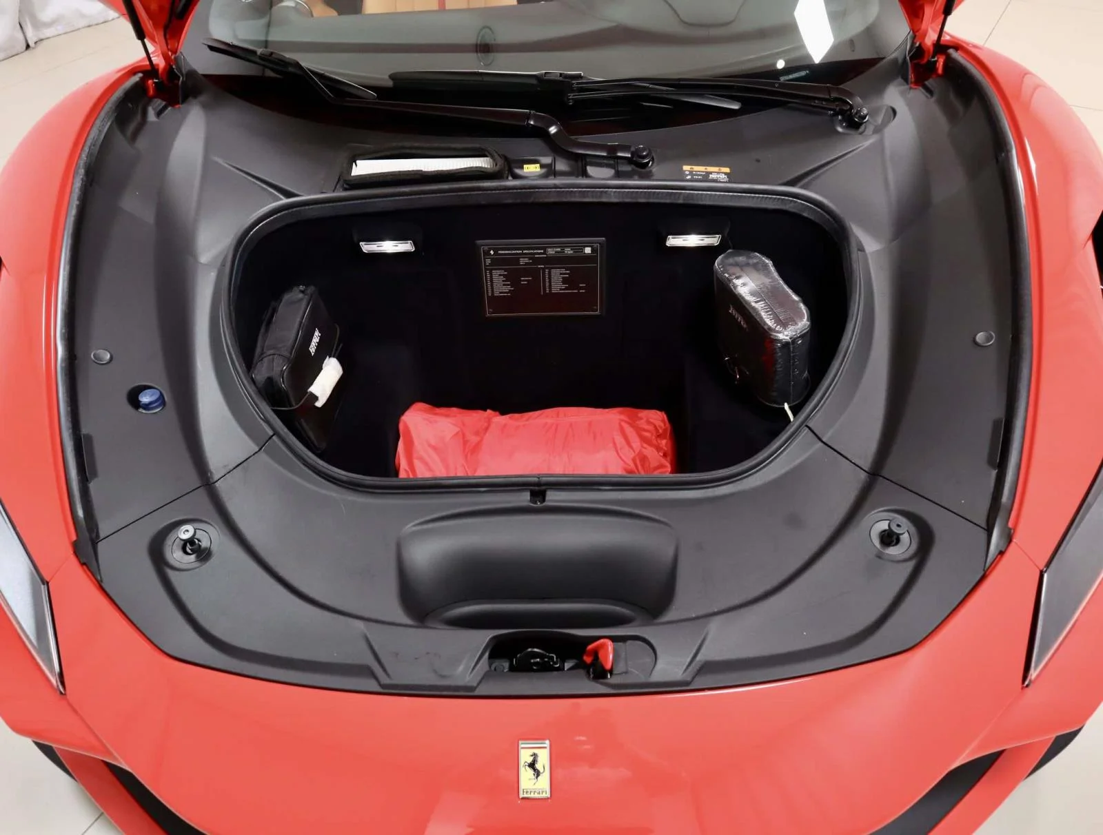 Used 2022 Rosso Corsa Ferrari Convertible image 10
