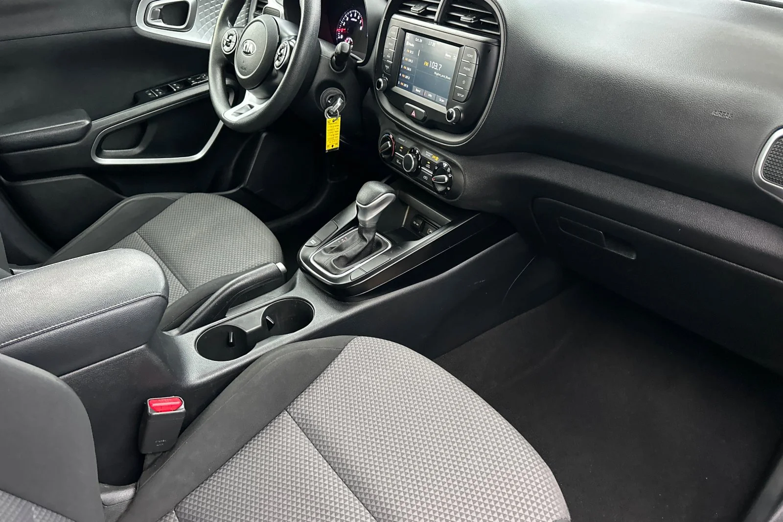 Used 2020 Black Kia LX image 16