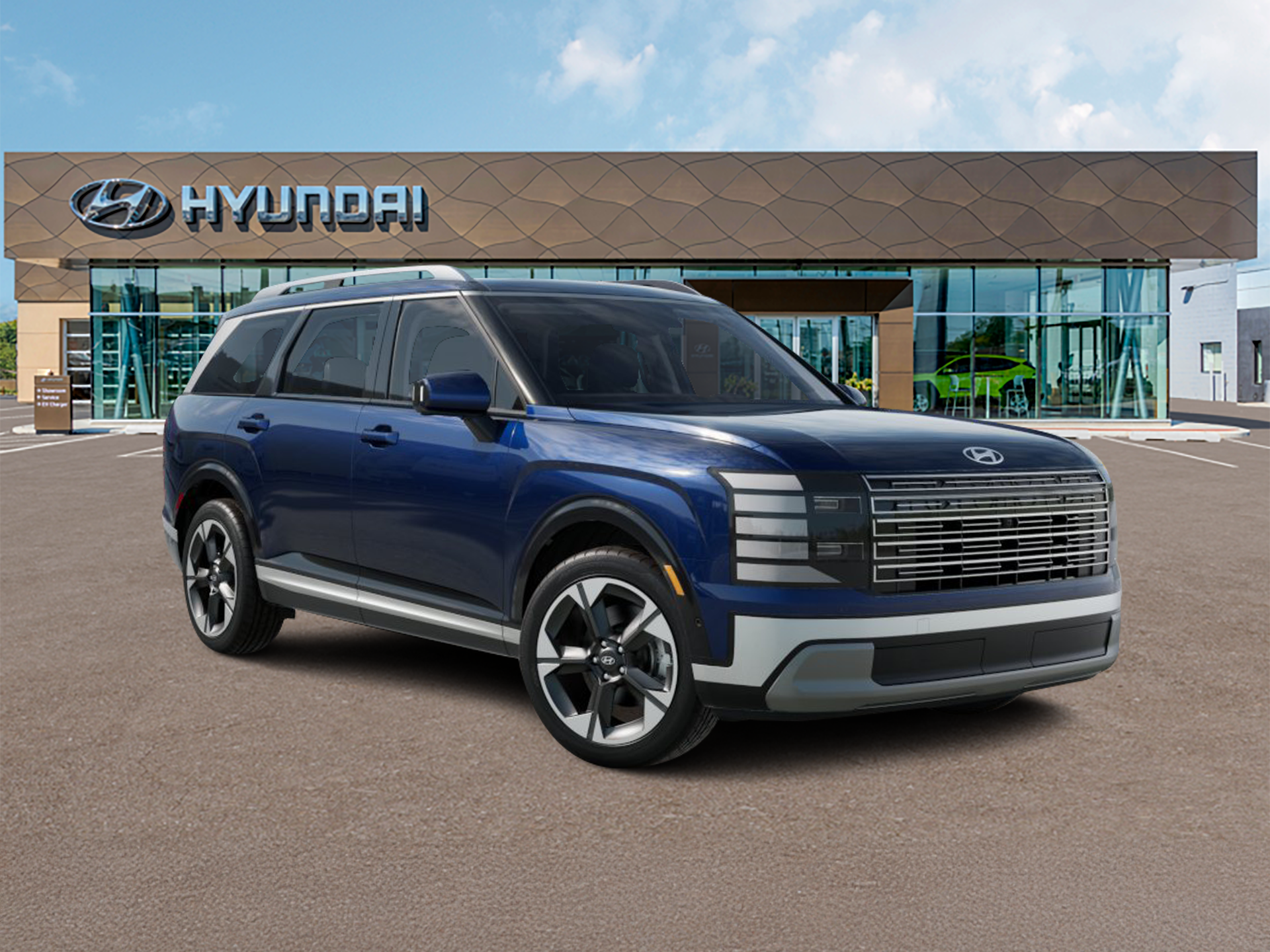 New 2027 Blue Hyundai Limited AWD image 7