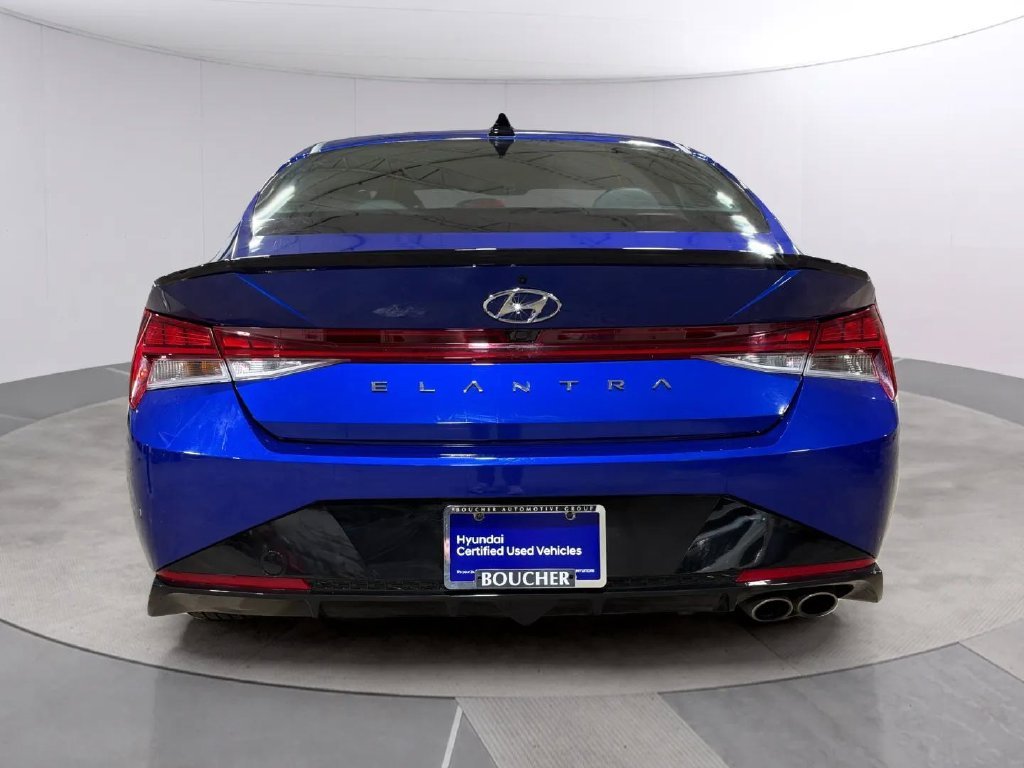 Certified Used 2023 Intense Blue Hyundai N Line image 4