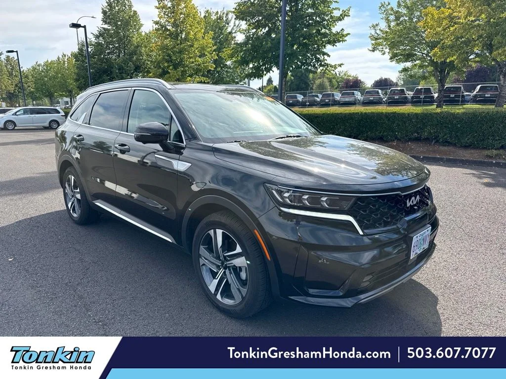 Used 2023 Aurora Black Kia SX Prestige image 1