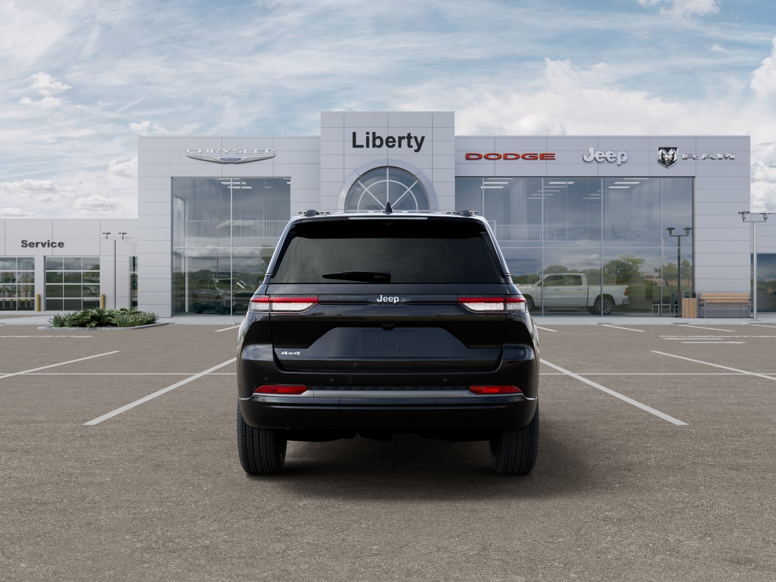 New 2026 Diamond Black Crystal Pearlcoat Jeep Limited image 7