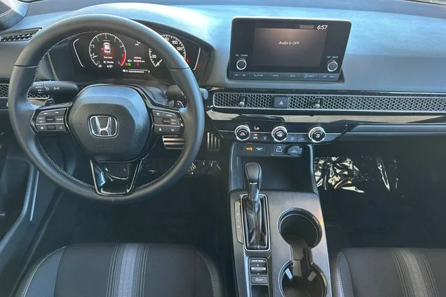 Certified Used 2024 Platinum White Pearl Honda 2.0L 4D SPORT image 16
