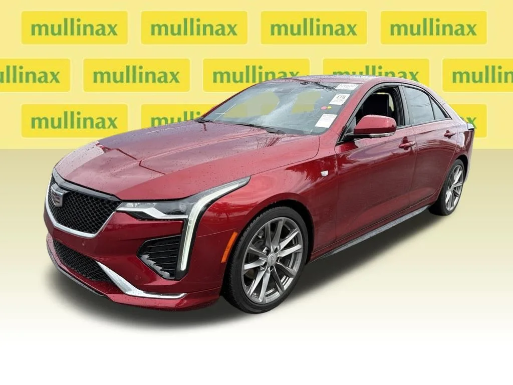 Used 2021 Red Cadillac Sport image 4