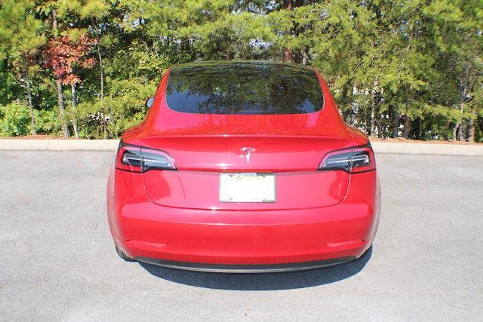 Used 2023 Red Multi-Coat Tesla Rear-Wheel Drive image 13