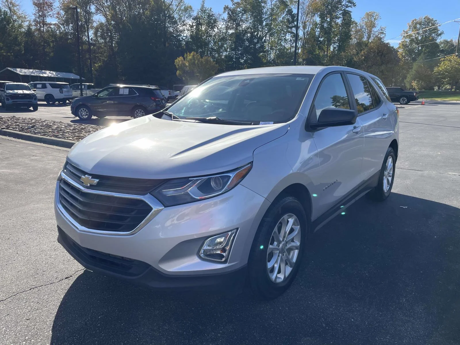 Certified Used 2020 SILVER ICE METALLIC Chevrolet LS image 3