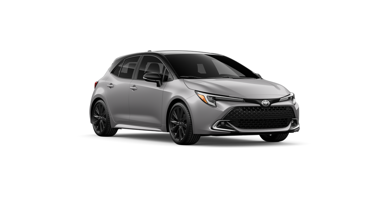 New 2027 Classic Silver Metallic with Black roof Toyota XSE image 15