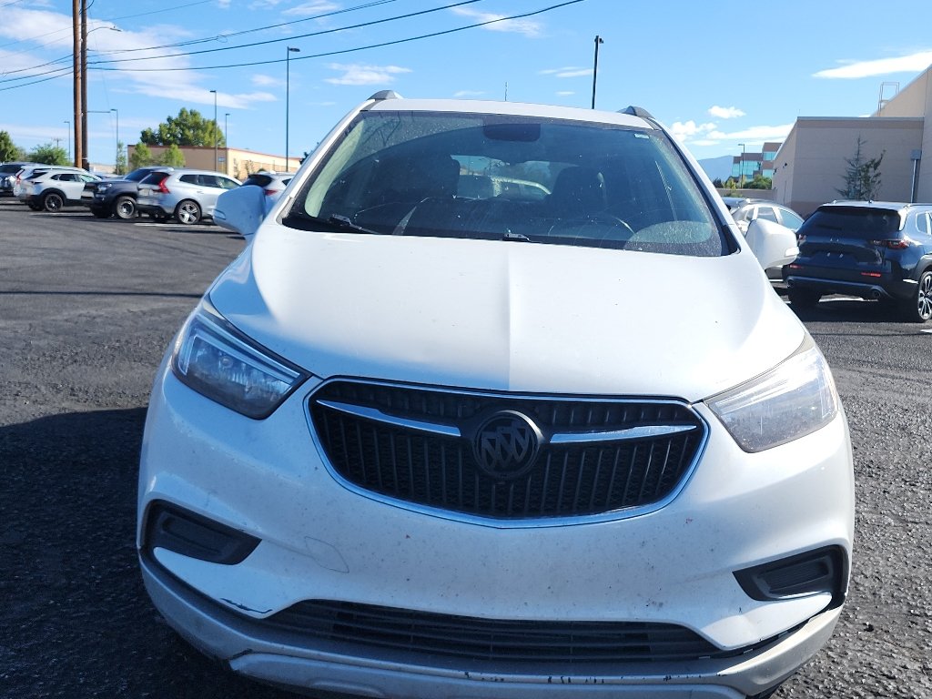 Used 2019 White Frost Tricoat Buick Preferred image 2