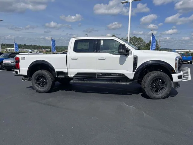 New 2026 Star White Metallic Tri-Coat Ford Lariat image 3