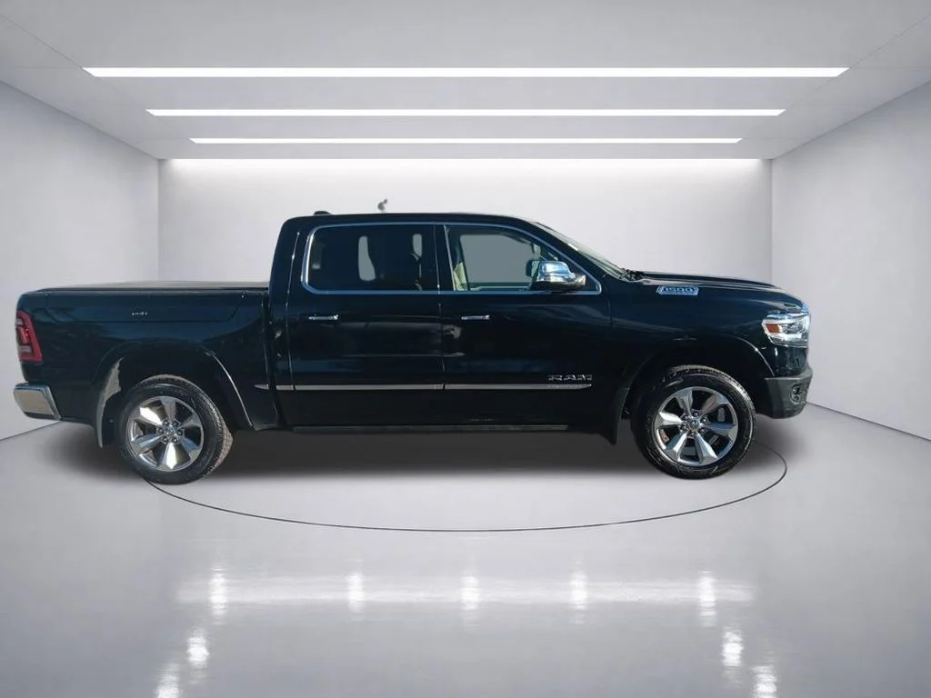 Used 2019 Diamond Black Crystal Pearlcoat Ram Limited image 8