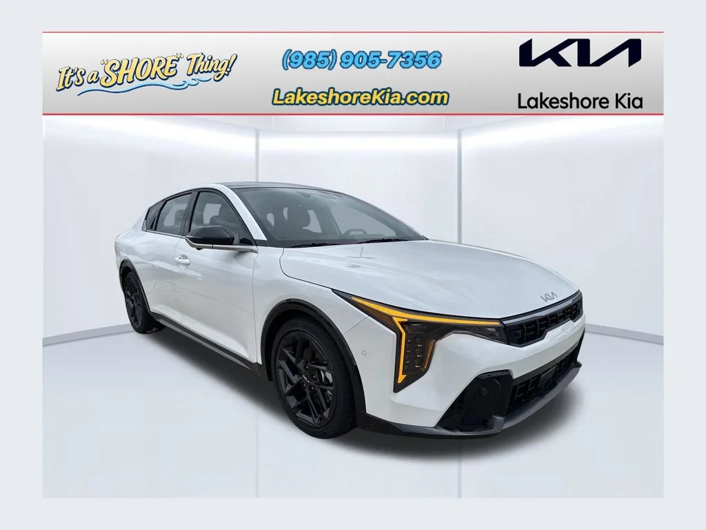 New 2025 Snow White Pearl Kia GT-Line Turbo image 1