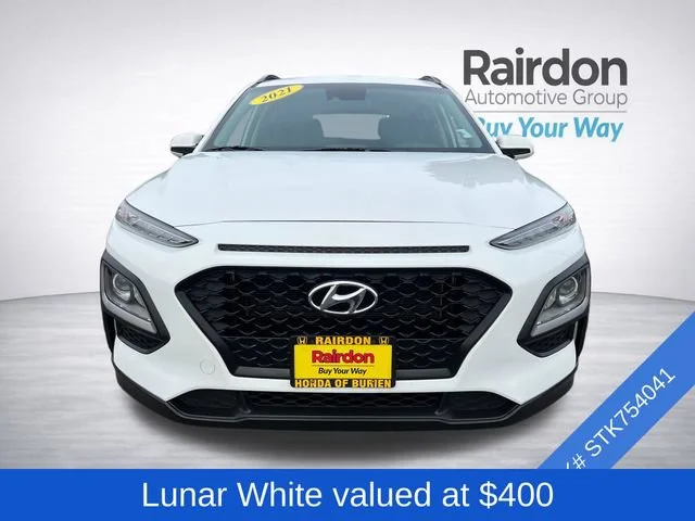 Used 2021 Hyundai Kona SEL with VIN KM8K2CAA4MU754041 for sale in Burien, WA