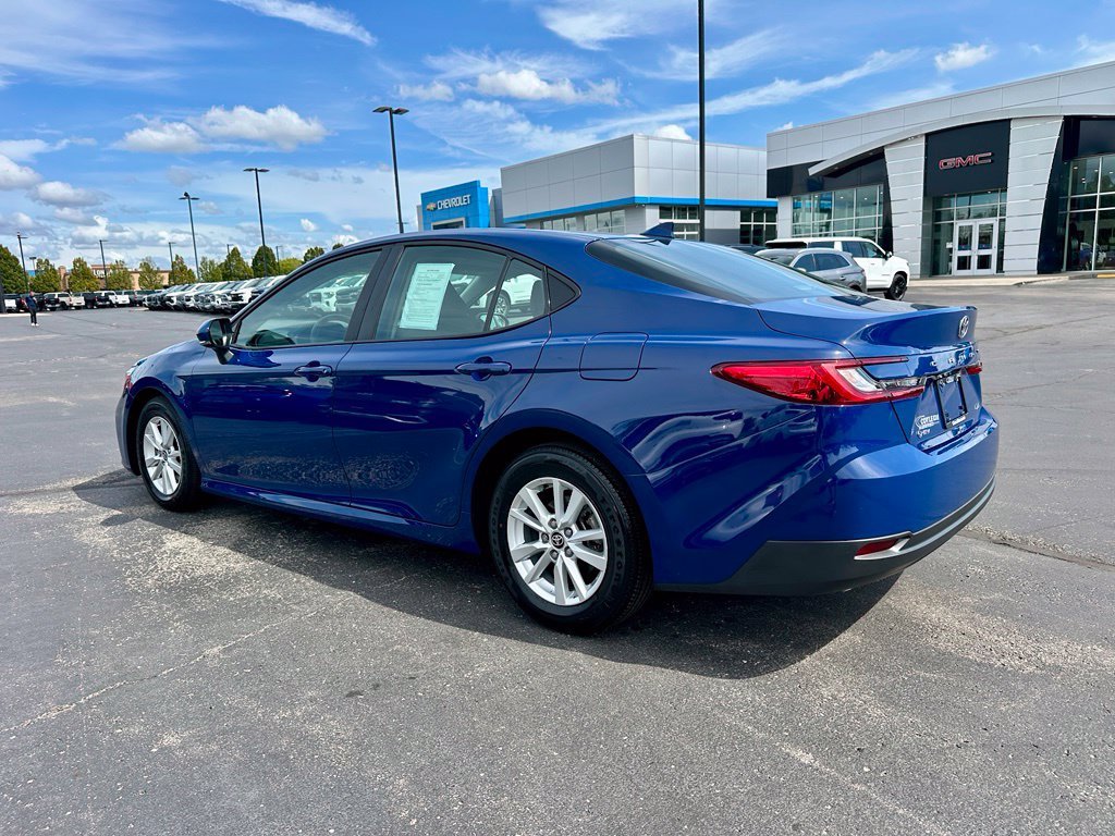 Used 2025 Blue Toyota LE image 5