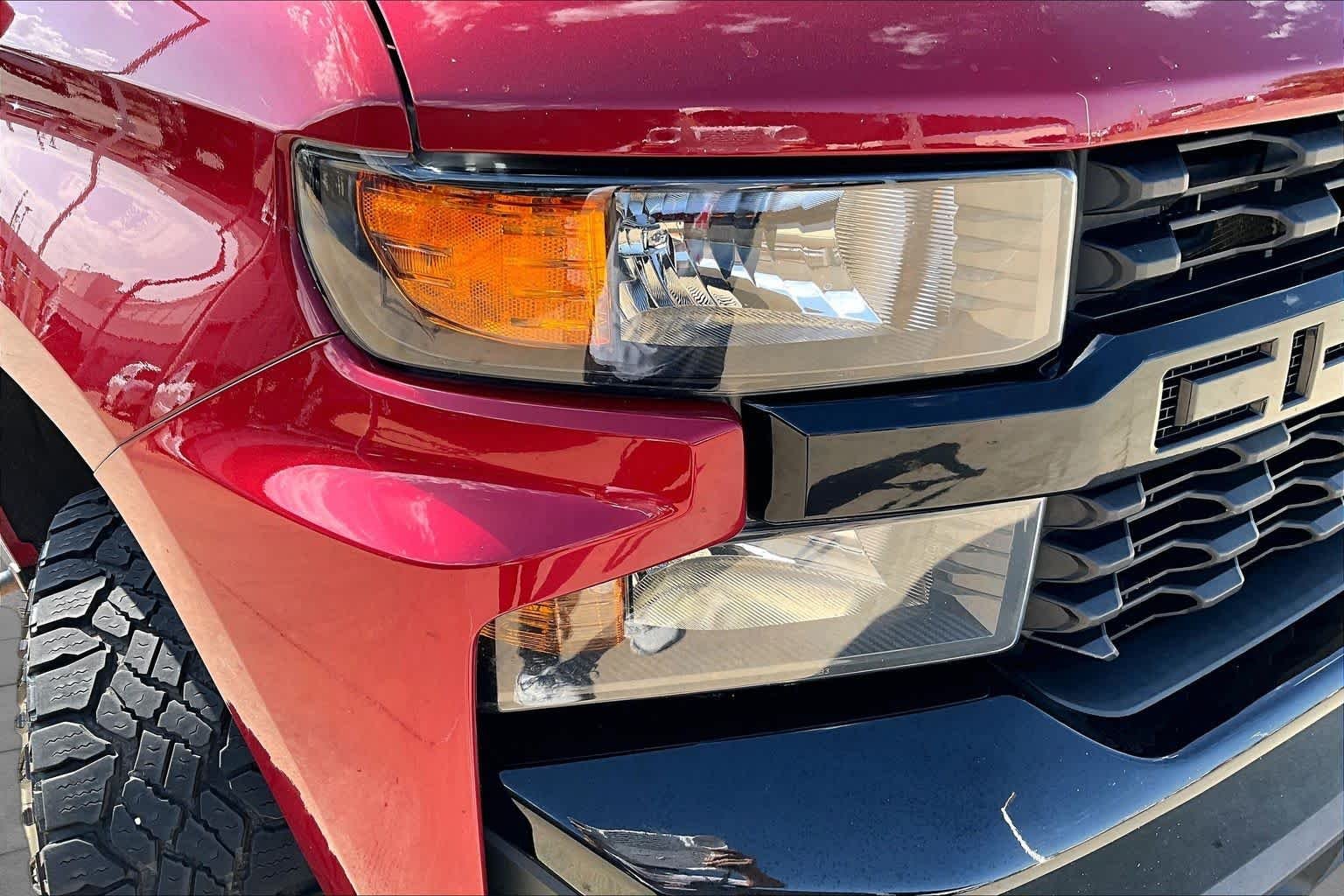 Used 2020 Cajun Red Tintcoat Chevrolet Custom Trail Boss image 24