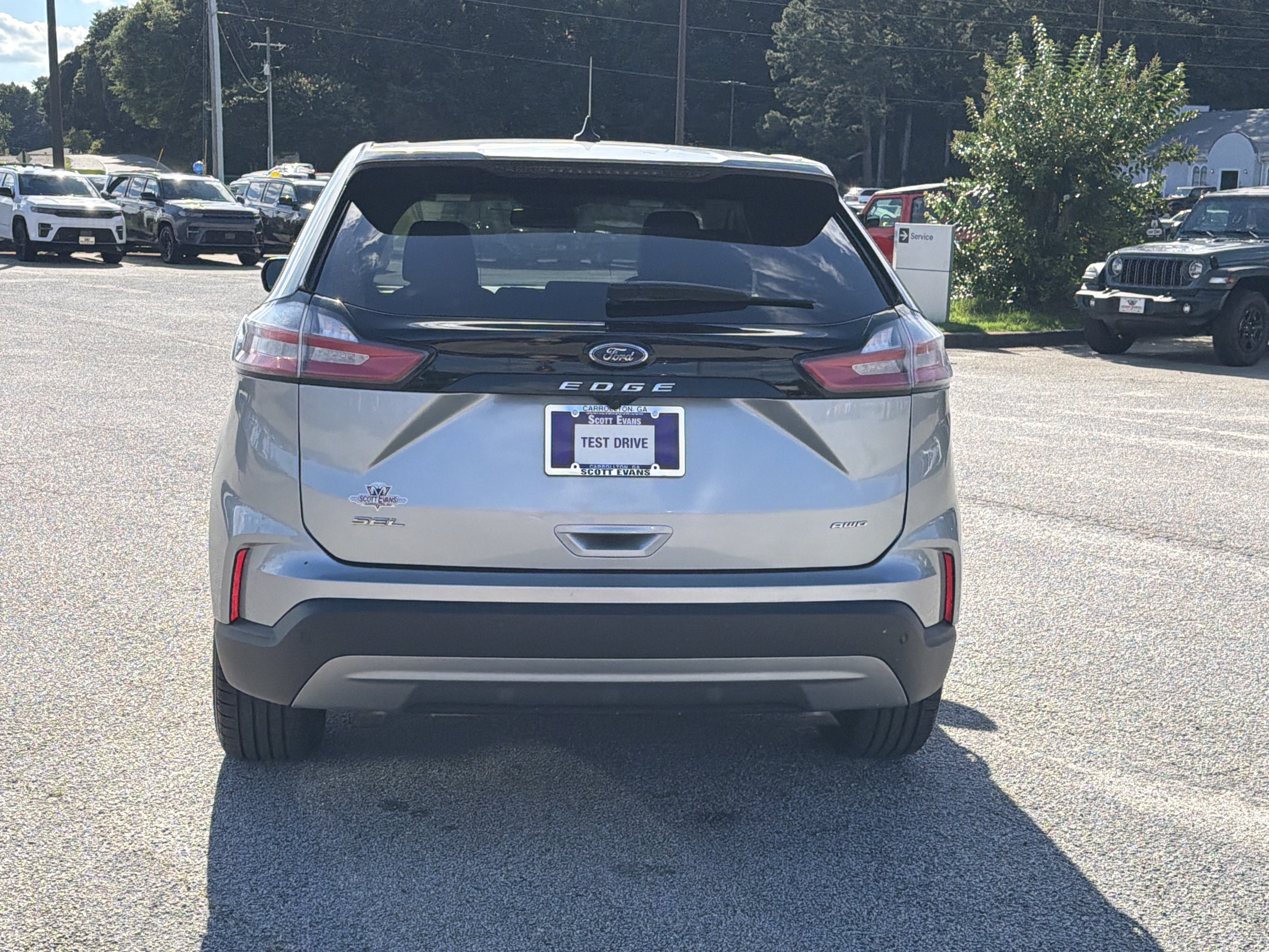 Used 2023 Silver Metallic Ford SEL image 7