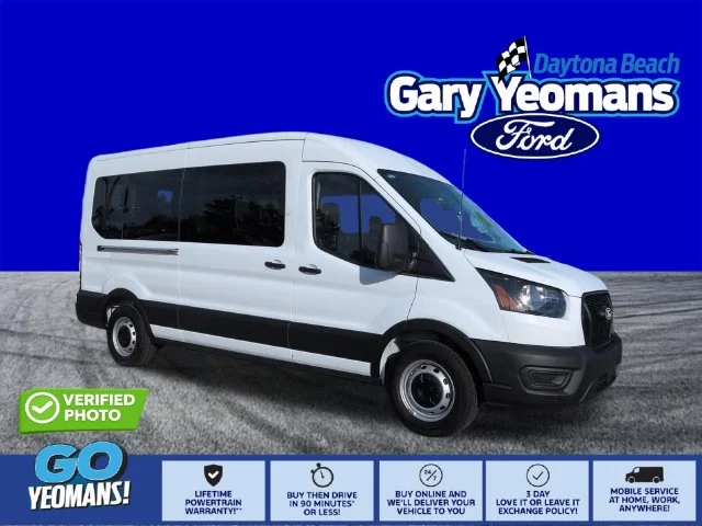 New 2026 Oxford White Ford Passenger Van XL image 1