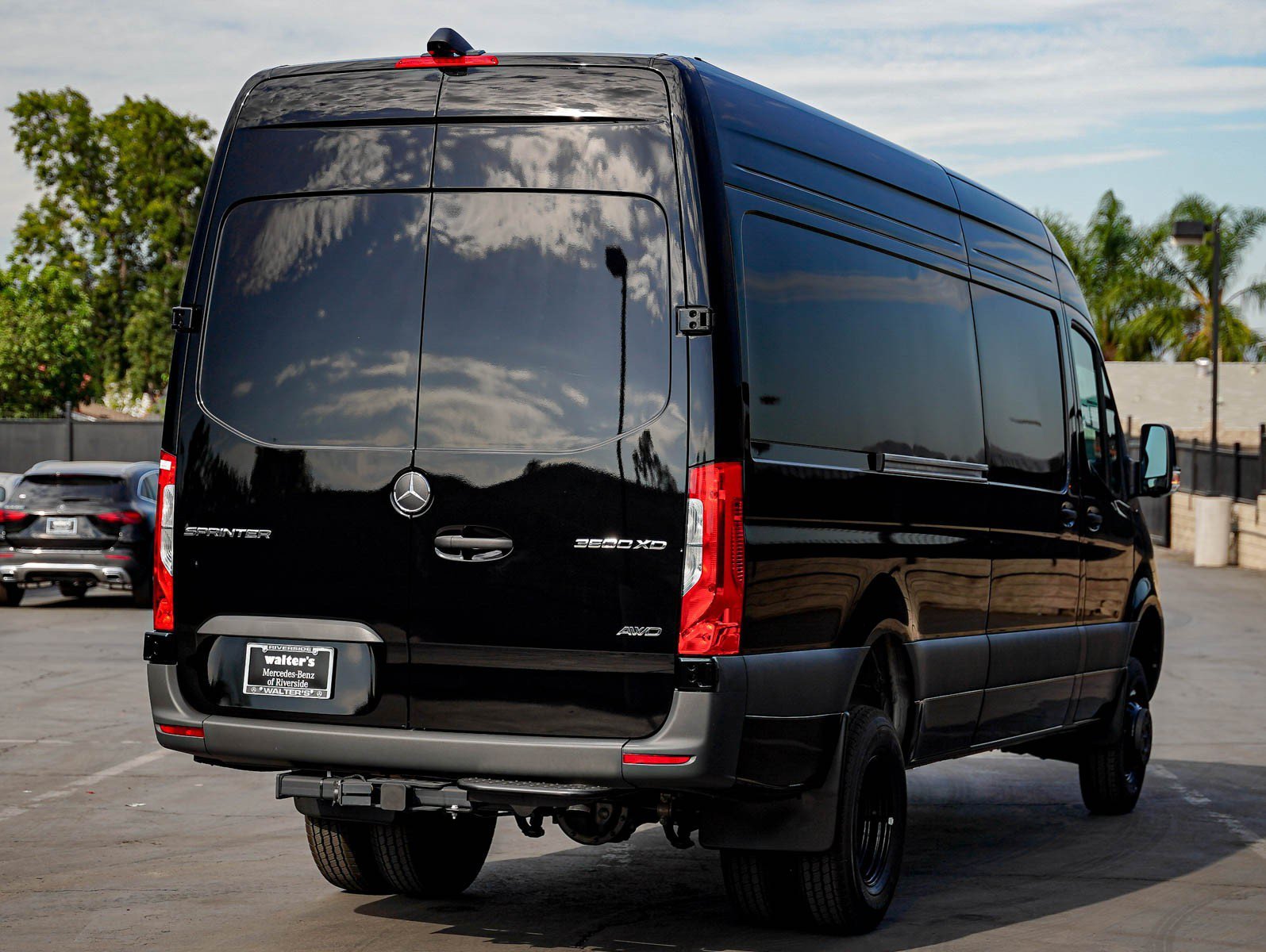 New 2026 Jet Black Mercedes-Benz 3500XD High Roof I4 Diesel HO 170 AWD image 6