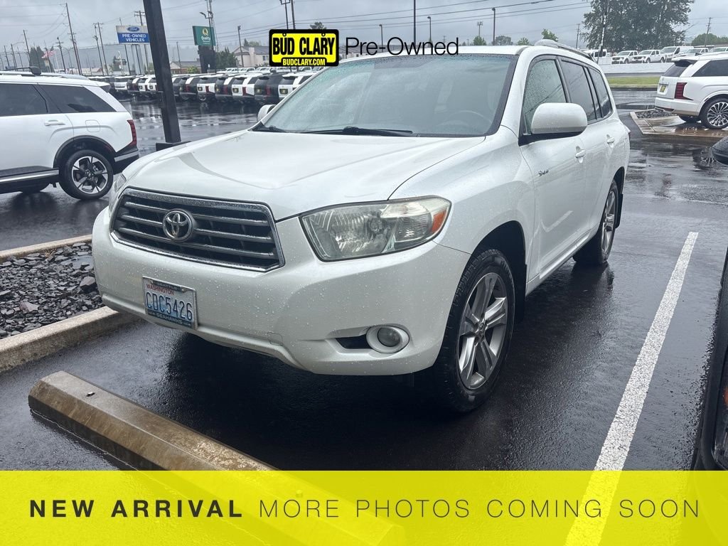 2008 Toyota Highlander Sport w/3rd Row Seat 4x4 V6's photo