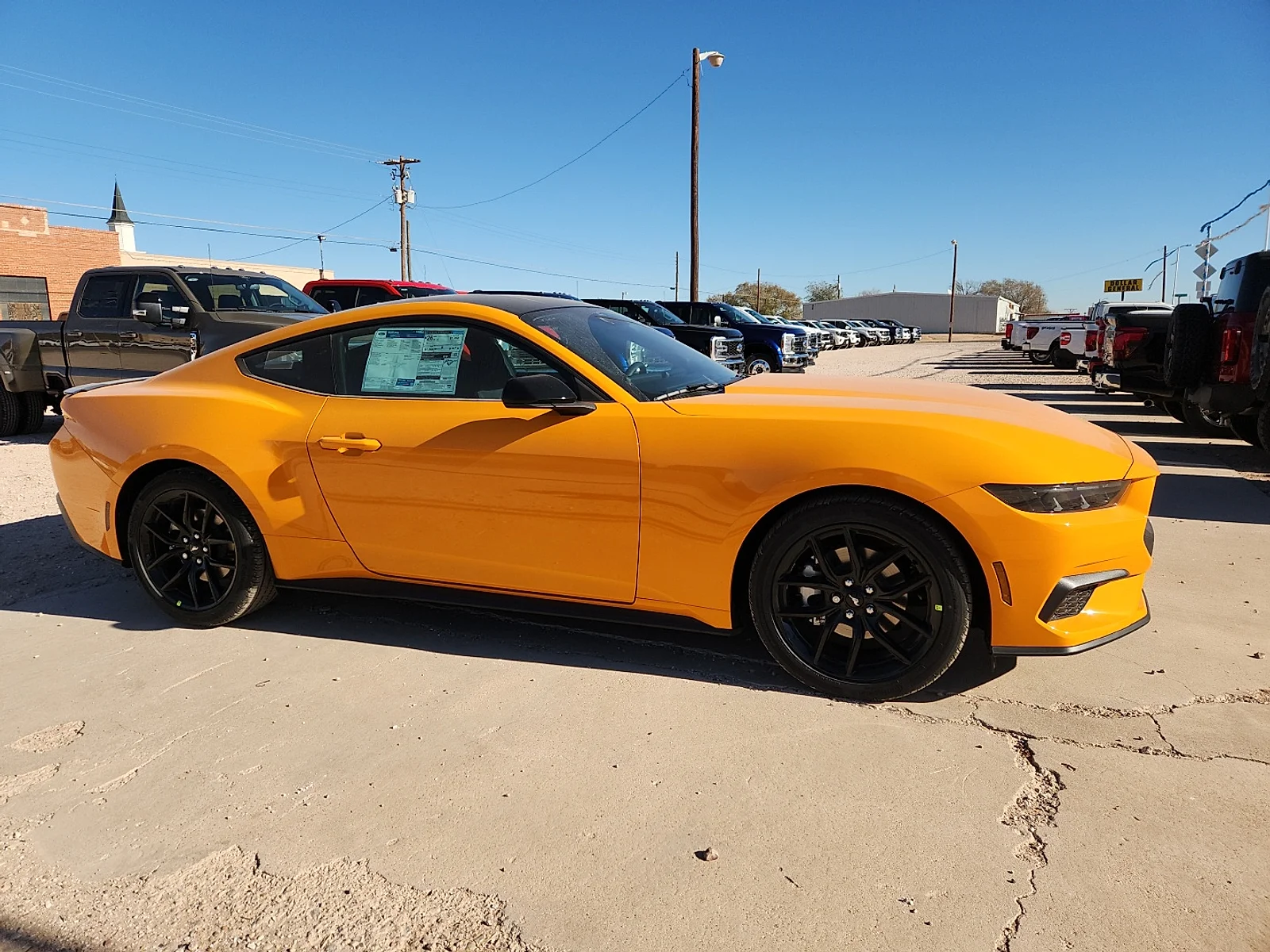 New 2026 Orange Fury Metallic Tri-coat Ford EcoBoost® Fastback image 8