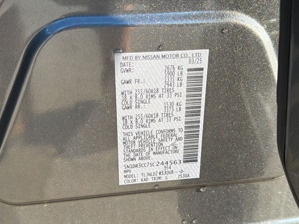 Certified Used 2025 Gray Nissan SL image 33