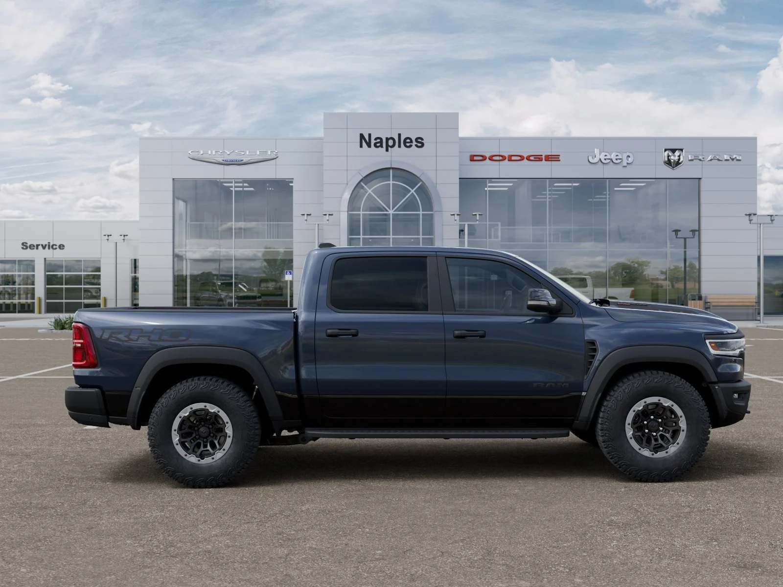 New 2026 Forged Blue Metallic Exterior Paint RAM RHO image 21