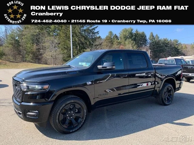 New 2026 Diamond Black Crystal Pearlcoat Ram Big Horn/Lone Star image 1