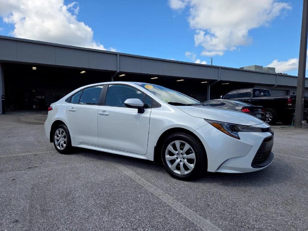 Certified Used 2027 Beige Toyota LE image 1