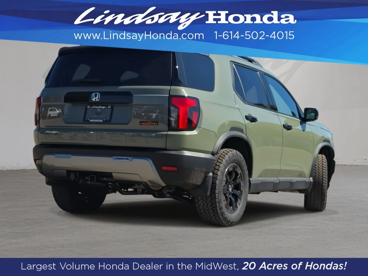 New 2026 Ash Green Metallic Honda TrailSport Elite image 12