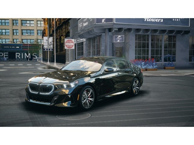 New 2027 Black Sapphire Metallic BMW 540i image 1