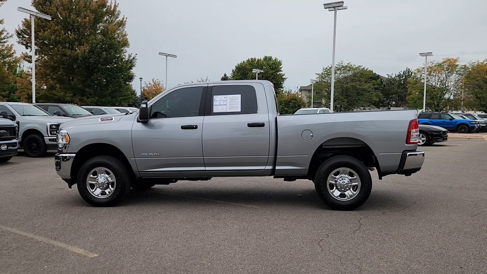 Used 2024 Billet Silver Metallic Clearcoat Ram Big Horn image 25