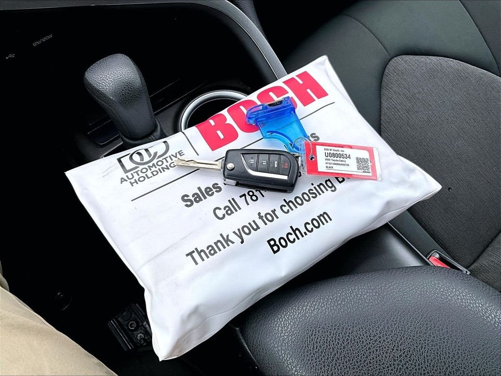 Used 2022 Black Toyota LE image 30