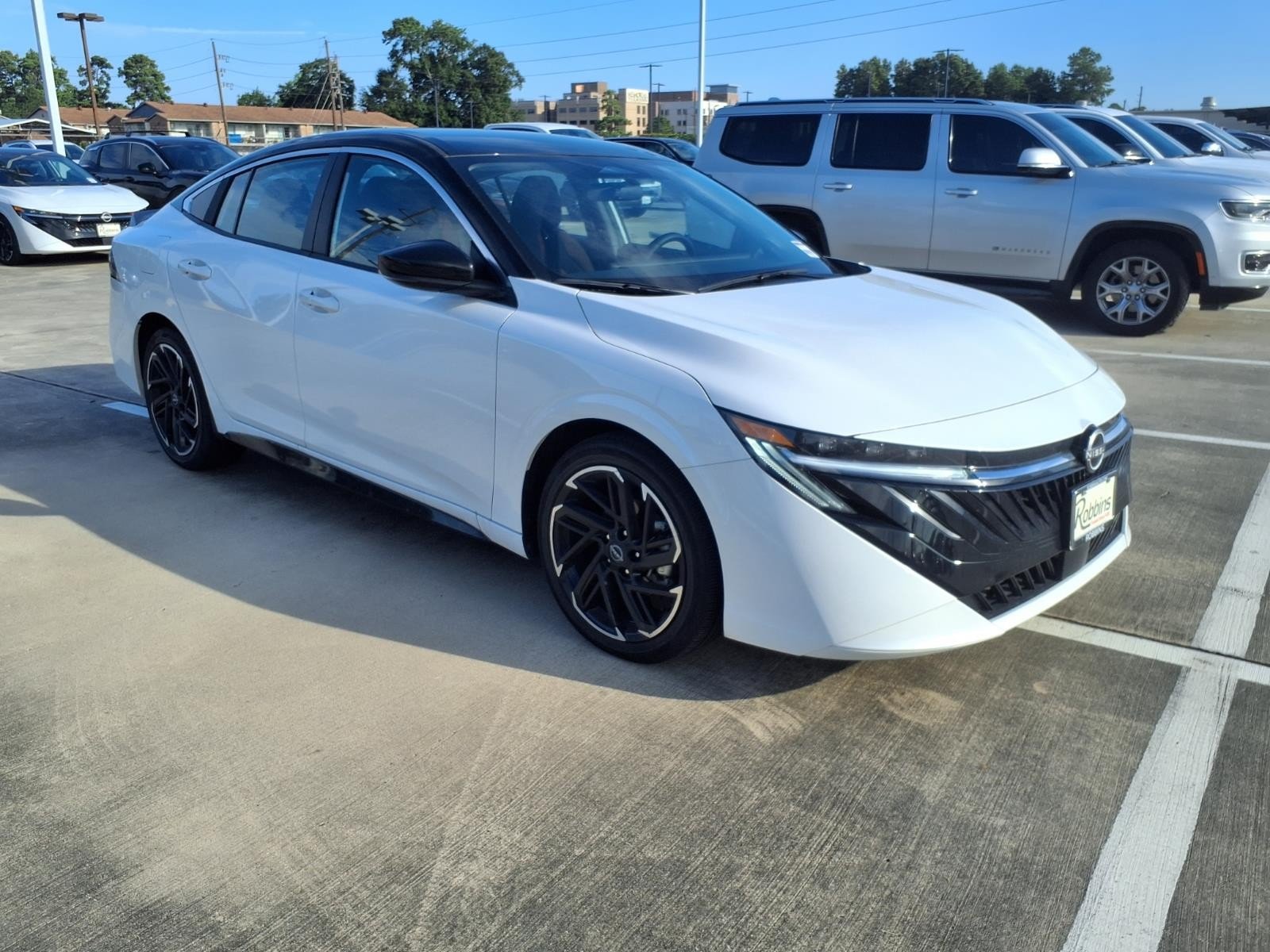 2026 Nissan Sentra SR White at Robbins Nissan