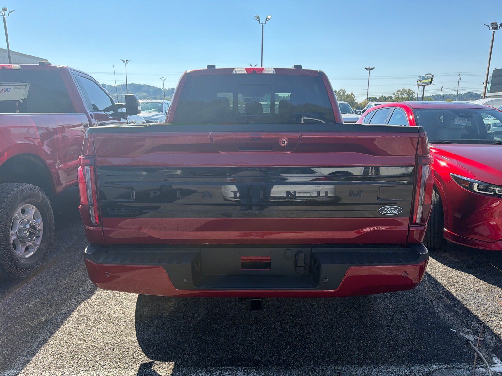 New 2026 Ruby Red Metallic Tinted Clearcoat Ford Platinum® image 6
