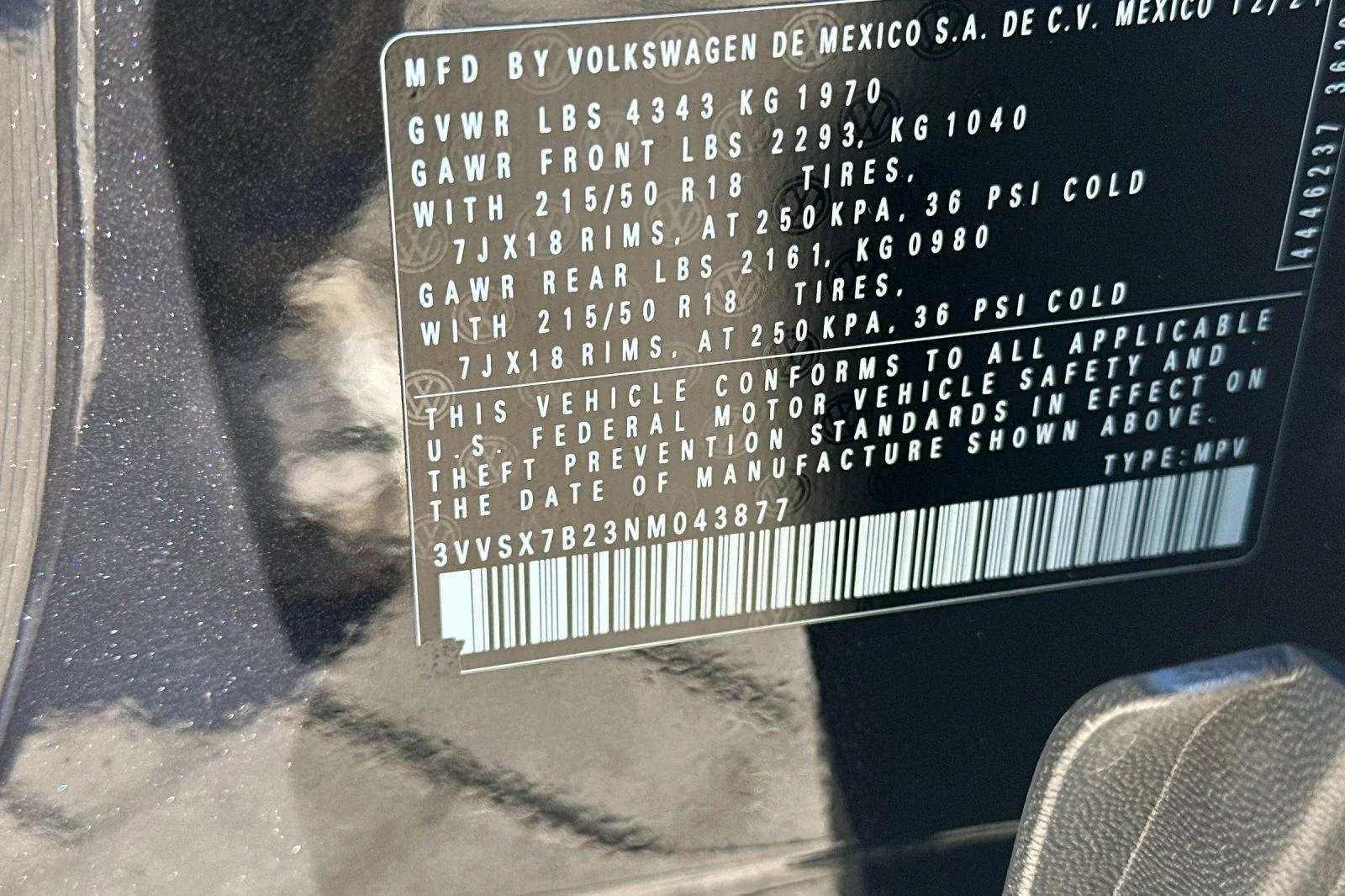 Certified Used 2022 Black Volkswagen 1.5T SE image 29